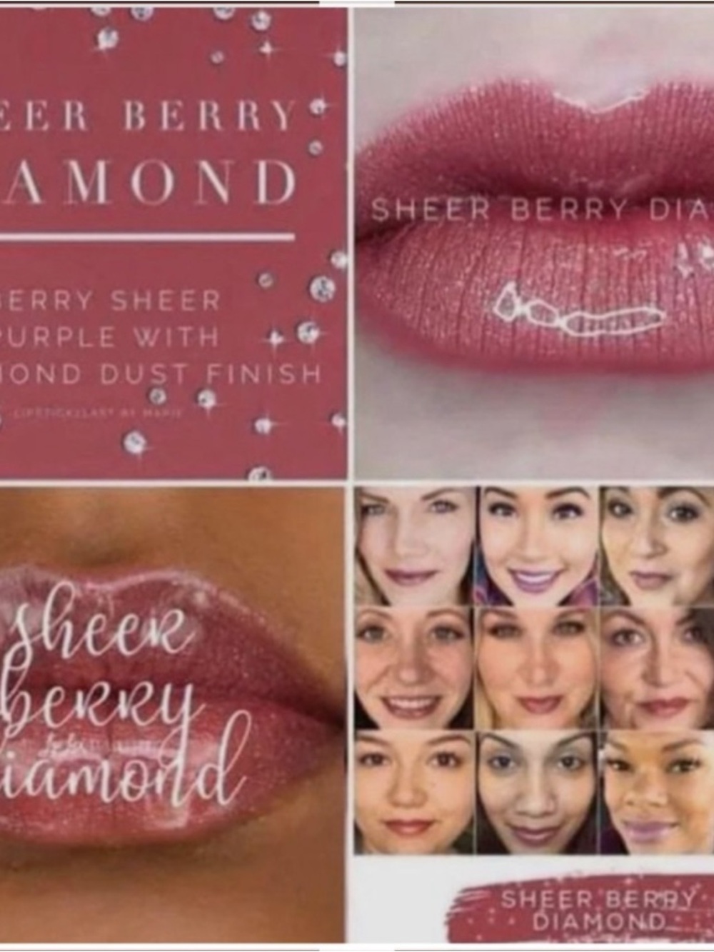 @danette_lawson 2 Sheer Berry Diamond bundle Lipstick - Sheer Berry Shade